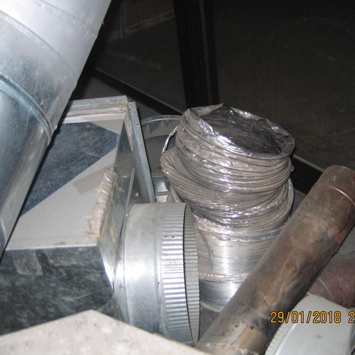 Ventilation louvers and special duct pieces used for HVAC