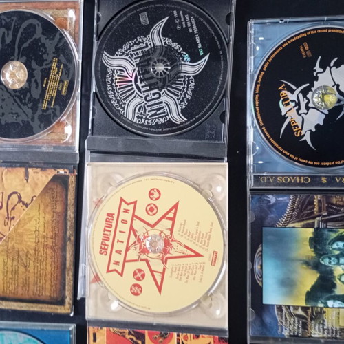Metal CD collection, 11 CDs
