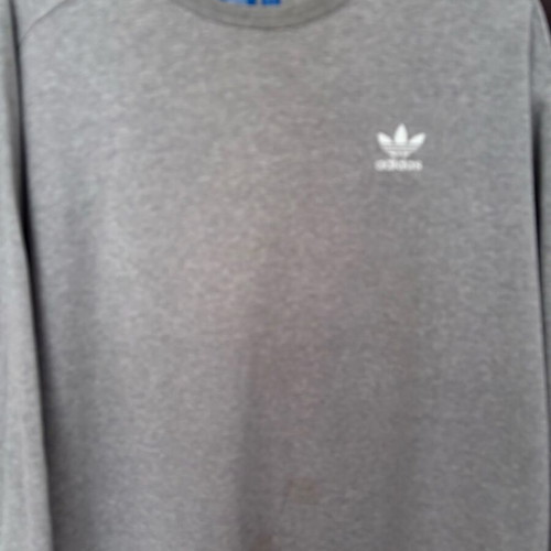 Adidas Originals grey Trefoil crewneck sweatshirt XL like new