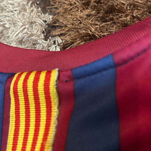 Barcelona Messi #10 replica jersey used season 11/12