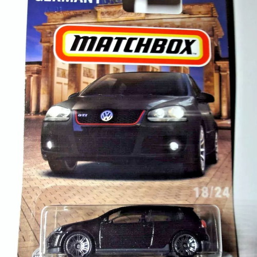 Matchbox Volkswagen Golf GTI toy car new with license plate