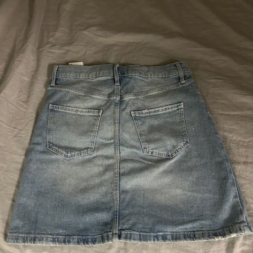 H&M denim skirt, size M, blue