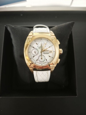 Seiko Sportura Chronograph SNDZ82P1 women's watch, diamond MOP dial