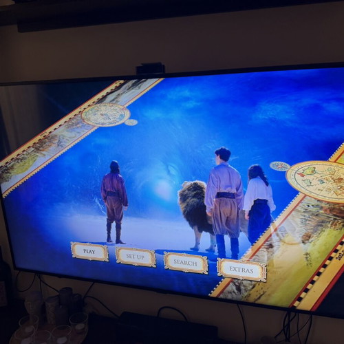 The Chronicles of Narnia Blu-ray trilogy like new, dubbed and subtitled
