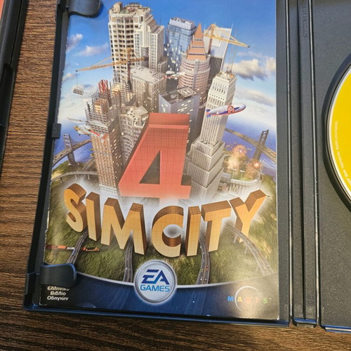 Sim City 4 and Sim City 4 Rush Hour Expansion Pack PC like new