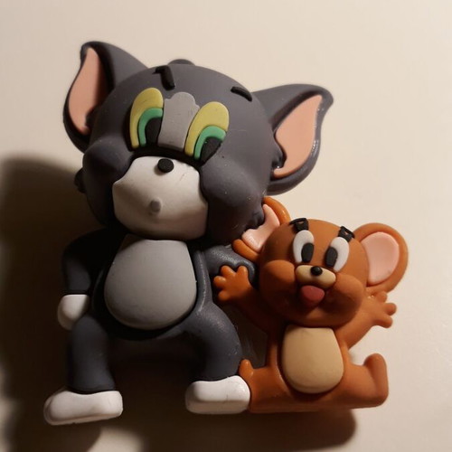 Tom&Jerry collectible figure new with silicone finish