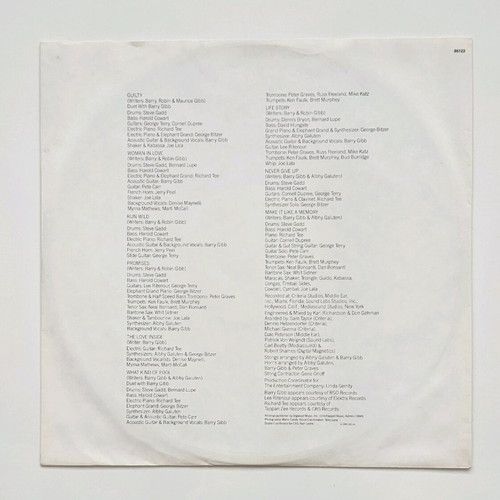 Barbra Streisand Guilty vinyl record first edition 1980