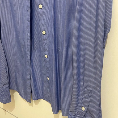 Dolce & Gabbana slim fit shirt blue with white stripe like new, size S/M