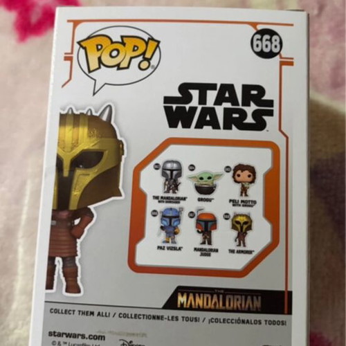 Funko Pop The Armorer Star Wars like new