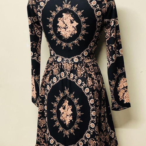 La Divina dress new, brown, size S/M