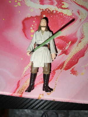 Qui gon Jin Hasbro figure like new