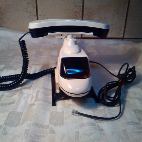 Helicopter Phone used, wired