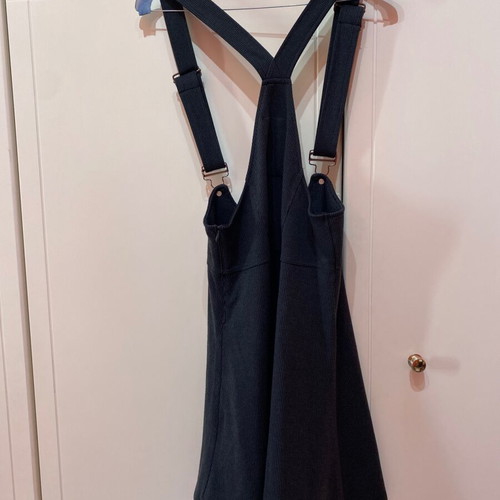Attrattivo salopette skirt like new, dark blue, size S