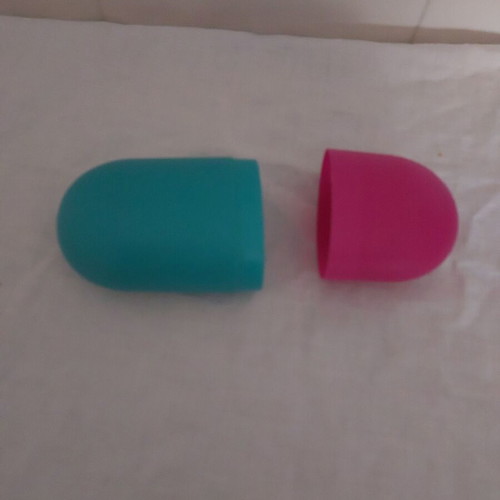 Two-tone glasses case and cleaning cloth new, pink