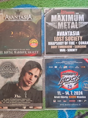 Avantasia promo and exclusive lot CD used, metal