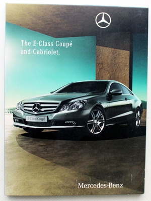 2009 Mercedes-Benz E-Class Coupe and Cabriolet Promo DVD new