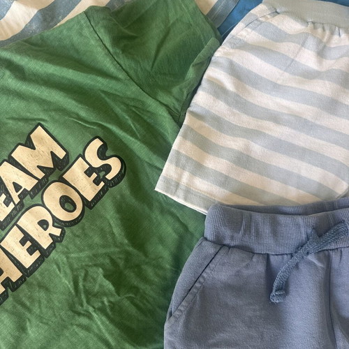 Boys summer clothing bundle used by Sinsay with Paw Patrol game