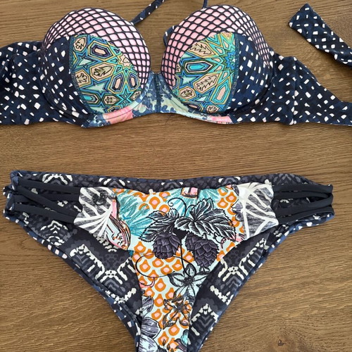Maaji swimsuit used, size L, blue