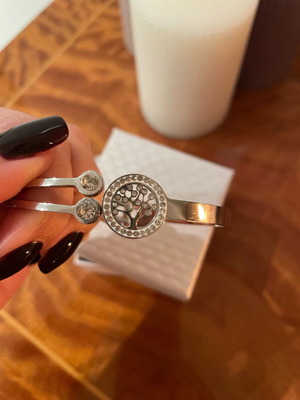 Silver bracelet with tree of life new in its box