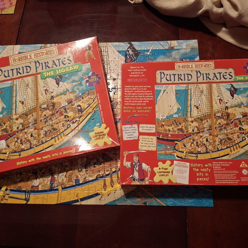 Puzzle Putrid Pirates jigsaw, 300 pieces, like new