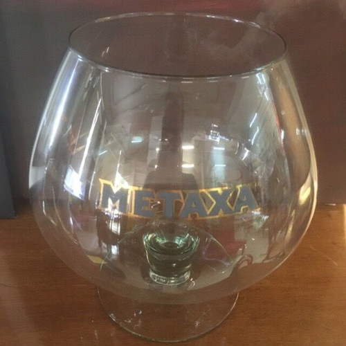 Decorative Metaxa Antika Glass new