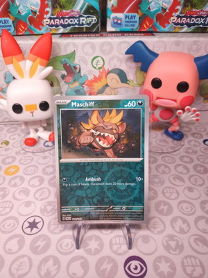 Pokemon Card Maschiff PAL 141 like new