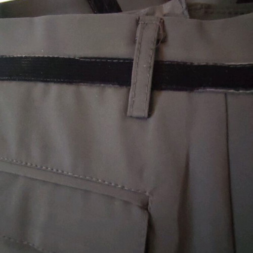 Made In Italia suit black with velvety details like new, size S