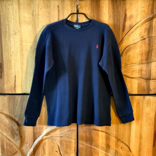 Polo by Ralph Lauren Kids Long-Sleeve Blue Jumper Size L 14-16 Years Used