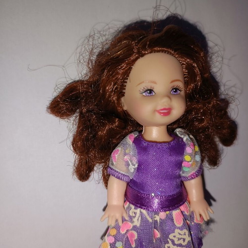 Kelly Barbie Happy Birthday Tea Party doll used, original dress and shoes