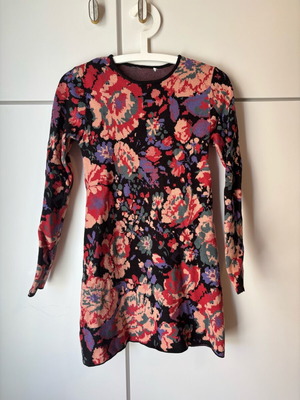 Floral blouse dress Zara XS like new, multicolored