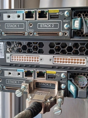 Cisco Catalyst 3750X 24 & 48 POE switches used with Cisco C3KX NM 1G