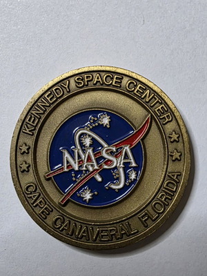 NASA Kennedy Space Center Space Shuttle Program commemorative coin