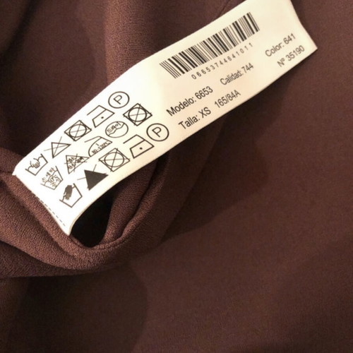 Massimo Dutti long dress 100% viscose, new, size XS/S, burgundy