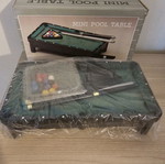 Vintage mini pool table new, 1990s