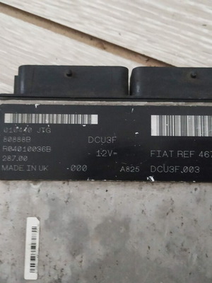 Ignition computer for Fiat Doblo 1.9 JTD 100 hp used