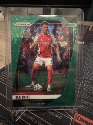 Κάρτα 2024-25 Panini Soccer Prizm Premier League Ben White Green Breakaway Prizm καινούργια