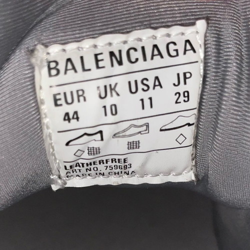 Balenciaga athletic shoes 44 EU new, gray with dust bag