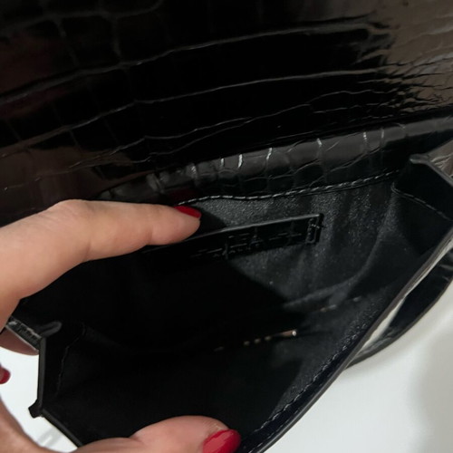 Zara shoulder bag like new, black
