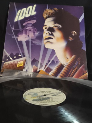 Billy Idol Charmed Life vinyl record used, good condition