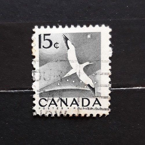 Canada 1954 15c Wildlife Gannet stamp like new