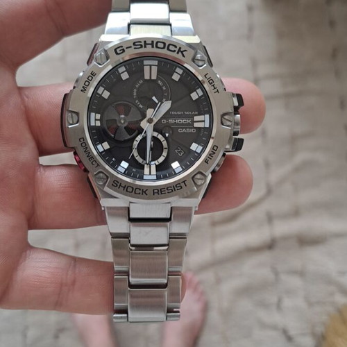 Casio G-Shock GST watch like new, men's, gray