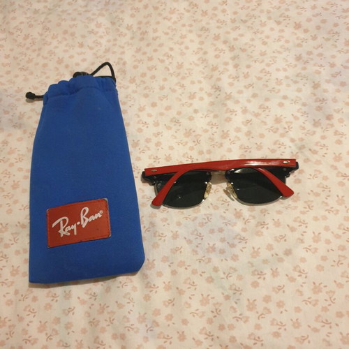 Ray Ban kids sunglasses red like new