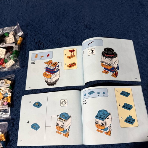 Lego BrickHeadz DuckTales set of 4 ducks new
