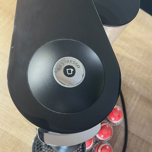 Nespresso Vertuo Plus Deluxe Black coffee machine with 8 capsules