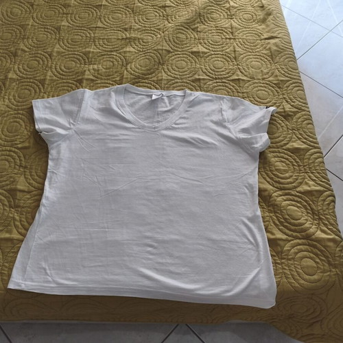 T-shirt Bodymove άσπρο μέγεθος L μεταχειρισμένο