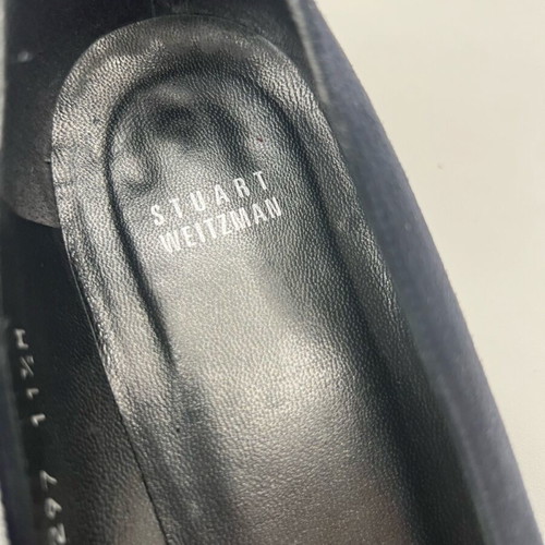Stuart Weitzman mid heels used, grey, size 42