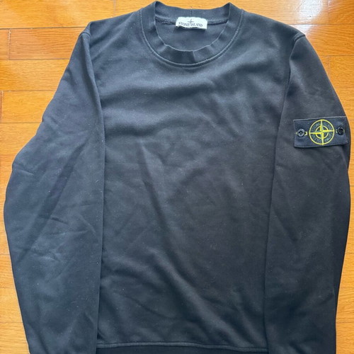 Stone Island Black Classic Crewneck medium used
