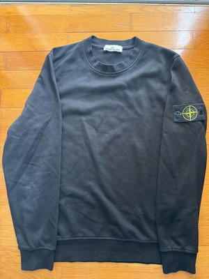 Stone Island Black Classic Crewneck medium used