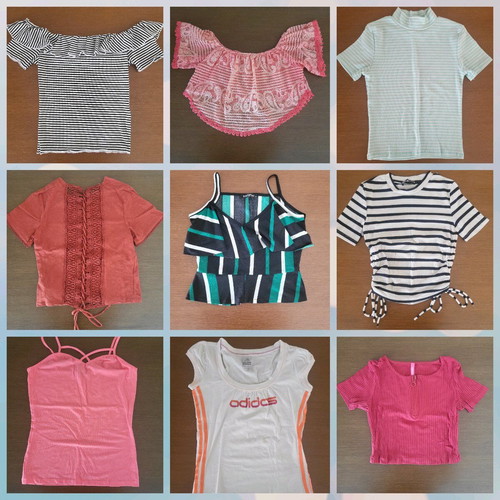 Small package 9 t-shirts + gift.