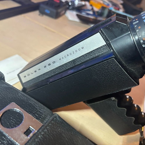 Bolex 280 Macrozoom camera used with case